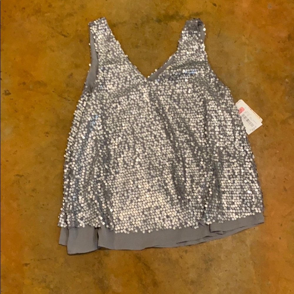 Love On a Hanger Sequin Top